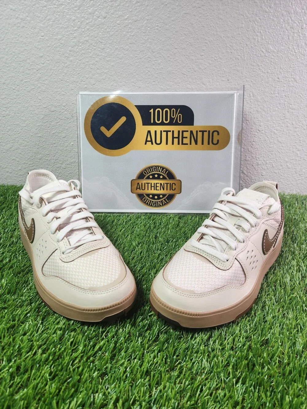 NEW Nike City Pale Ivory Tan Hemp IB8863-122 US Men size 6/Women's Size 7.5